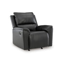  Signature Design by Ashley Glossmore Rocker Leather Match Recliner PCU1170025C IMAGE 1