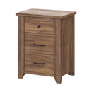  Vokes Furniture Rough Sawn 3-Drawer Nightstand Rough Sawn 250-518 Nightstand IMAGE 1
