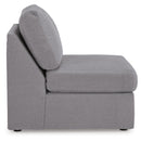  Signature Design by Ashley® Modmax 92104U11 4 pc Sectional and Ottoman - Granite IMAGE 4