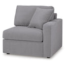  Signature Design by Ashley® Modmax 92104U19 5 pc Sectional and 3 Ottomans - Granite IMAGE 2