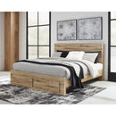  Signature Design by Ashley Hyanna Queen Panel Bed with Storage B100-13/B1050-54SCI/B1050-57CI/B1050-95CI IMAGE 5