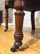 Carved Oak Fraternal Chair