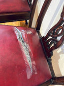 Mahogany Chippendale Revival Dining Chairs (Set of 4)