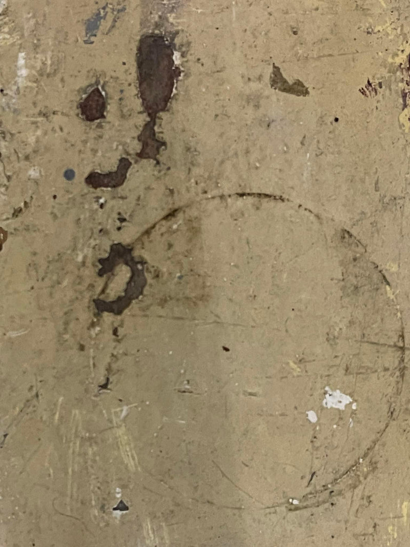 Yellow Caned Seat Chair