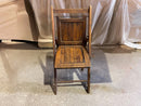 Vintage Wood Slat Folding Chair