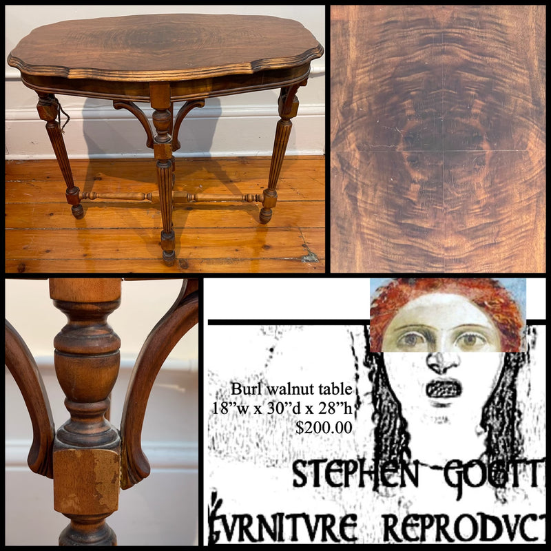 18th Century Walnut Table