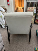 Curated 6990 Chair Cover: Joyful Grey / Finish: Black with Pewter Leg Tip