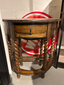 Curated 7482AC91 Bellmore Barley Twist End Table