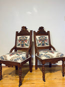 Carved Oak Fraternal Chair