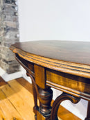 Walnut Burl  Veneer Occasional Table