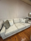 Curated 959501 Hunter Sofa Layla Beach/24”TC: Liberty Cobblestone/20”TC: Hook Cream/Fin: Onyx