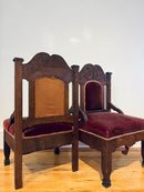 Jacobean Revival Upholstered Chair