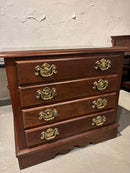 Curated 803-0 Chairside End Table W/ Drawer Traditional Cherry