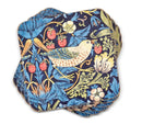 Strawberry Thief Blue Coasters