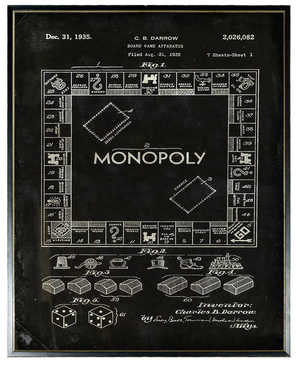 Patent - Monopoly Large