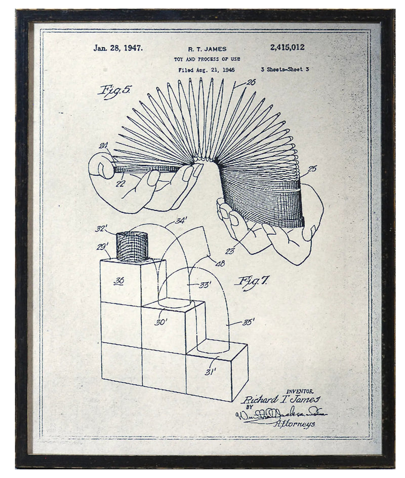 Slinky Patent - Parchment