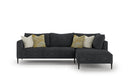 Curated UR48-65/-60 LHF Sofa & RHF Peninsula in Cashmere Charcoal