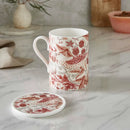 Mug & Coaster Set, Madder
