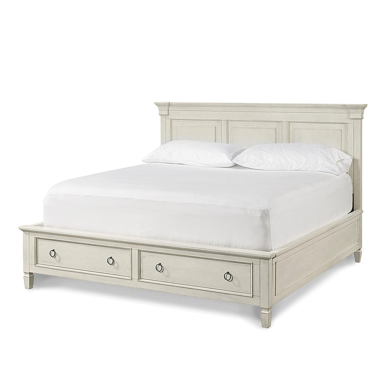 Universal Furniture Summer Hill King Panel Bed with storage 98726SF/98726SR/987260 IMAGE 1