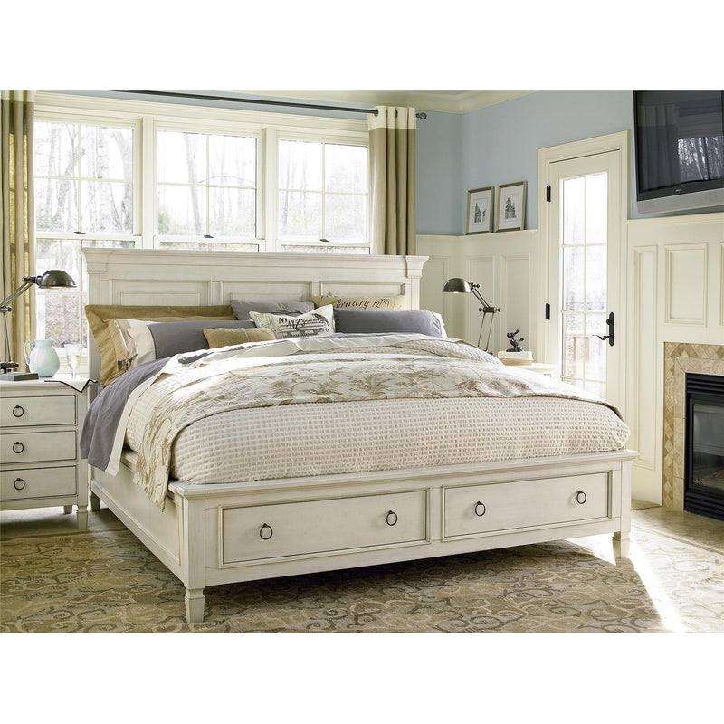 Universal Furniture Summer Hill King Panel Bed with storage 98726SF/98726SR/987260 IMAGE 3