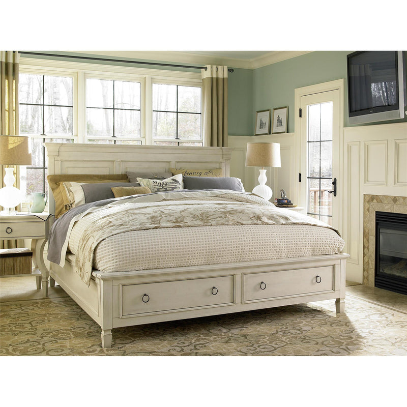Universal Furniture Summer Hill King Panel Bed with storage 98726SF/98726SR/987260 IMAGE 4
