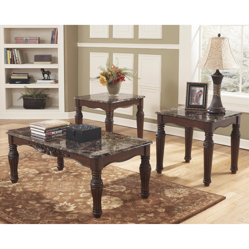Signature Design by Ashley North Shore Occasional Table Set T533-13 IMAGE 1