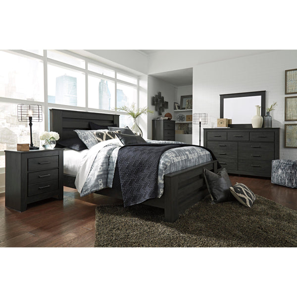 Signature Design by Ashley Brinxton B249 5 pc Queen Panel Bedroom Set IMAGE 1