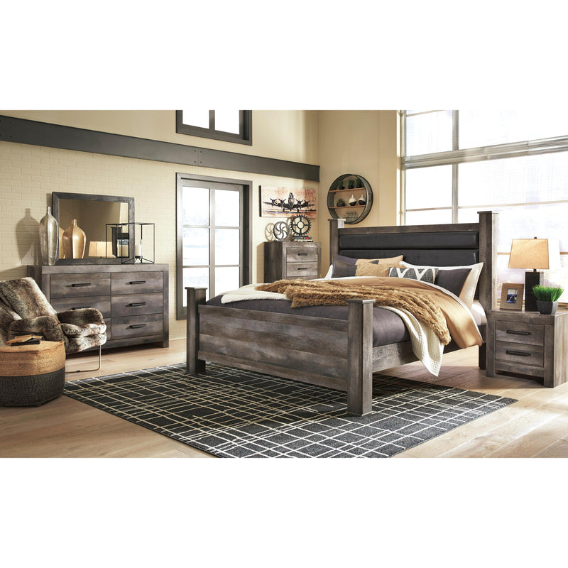 Signature Design by Ashley Wynnlow B440 7 pc King Poster Bedroom Set IMAGE 1