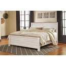 Signature Design by Ashley Willowton B267 6 pc King Panel Bedroom Set IMAGE 2