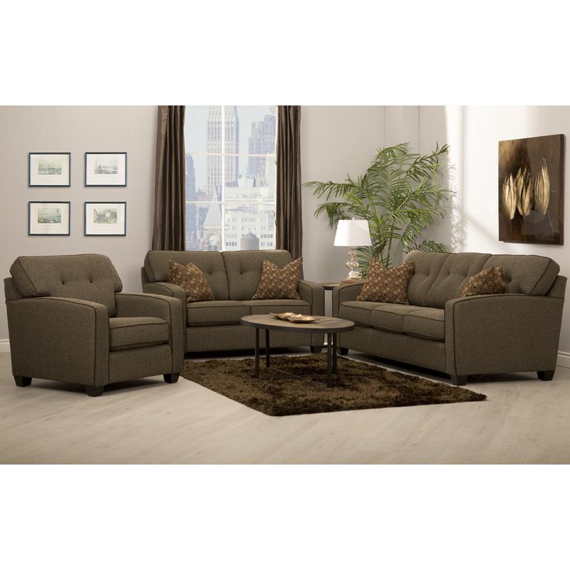 Decor-Rest Furniture Stationary Fabric Sofa 2298 Sofa IMAGE 2