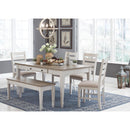 Signature Design by Ashley Skempton D394 6 pc Dining Set IMAGE 1
