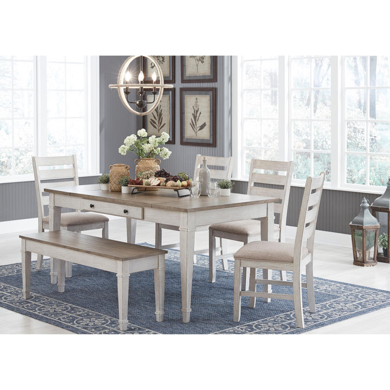 Signature Design by Ashley Skempton D394 6 pc Dining Set IMAGE 1