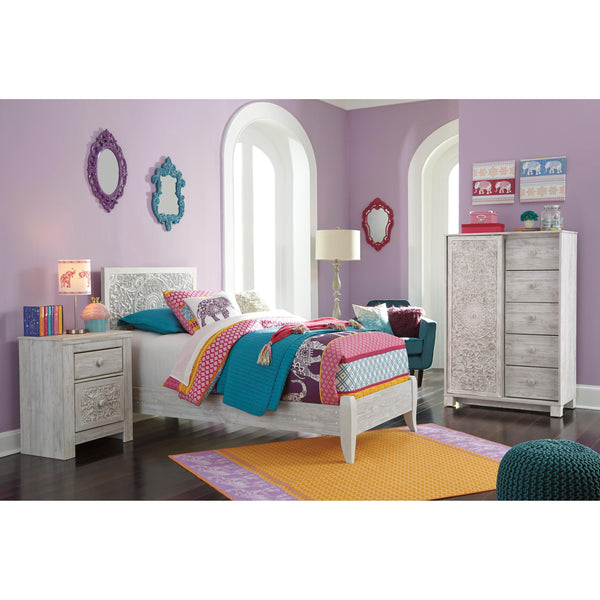 Signature Design by Ashley Paxberry B181 5 pc Twin Panel Bedroom Set IMAGE 1
