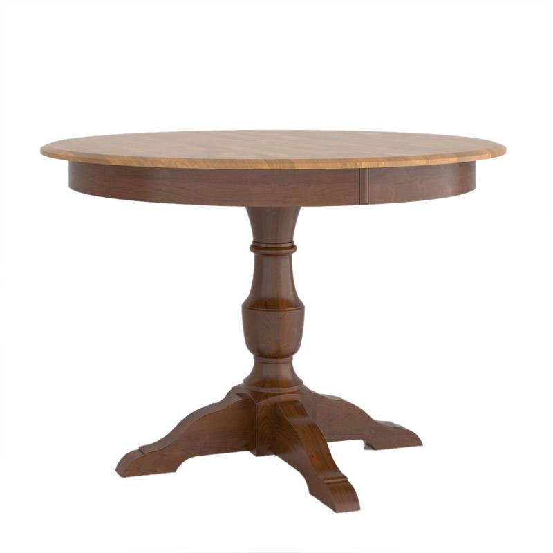 Canadel Round Canadel Dining Table with Pedestal Base TRN042420114MXPBF IMAGE 2