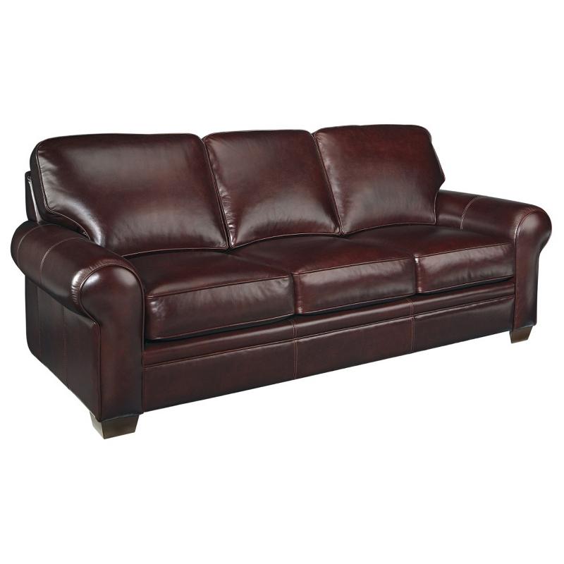 Leather Craft Woodbridge Stationary Leather Sofa Woodbridge Sofa IMAGE 1