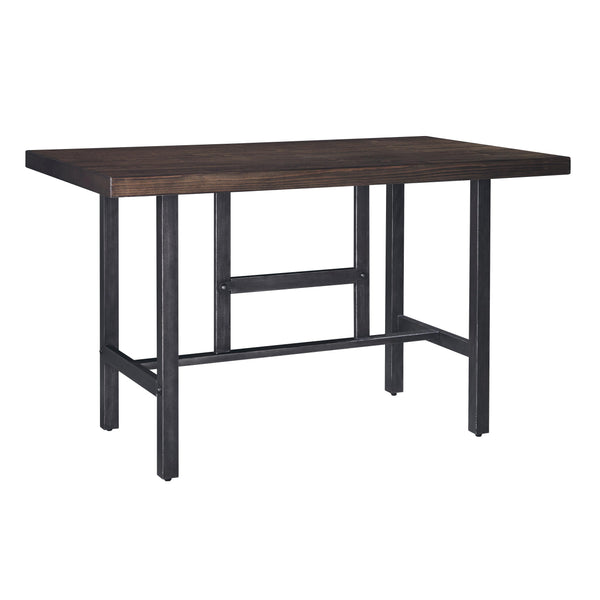 Signature Design by Ashley Kavara Counter Height Dining Table with Trestle Base D469-13 IMAGE 1