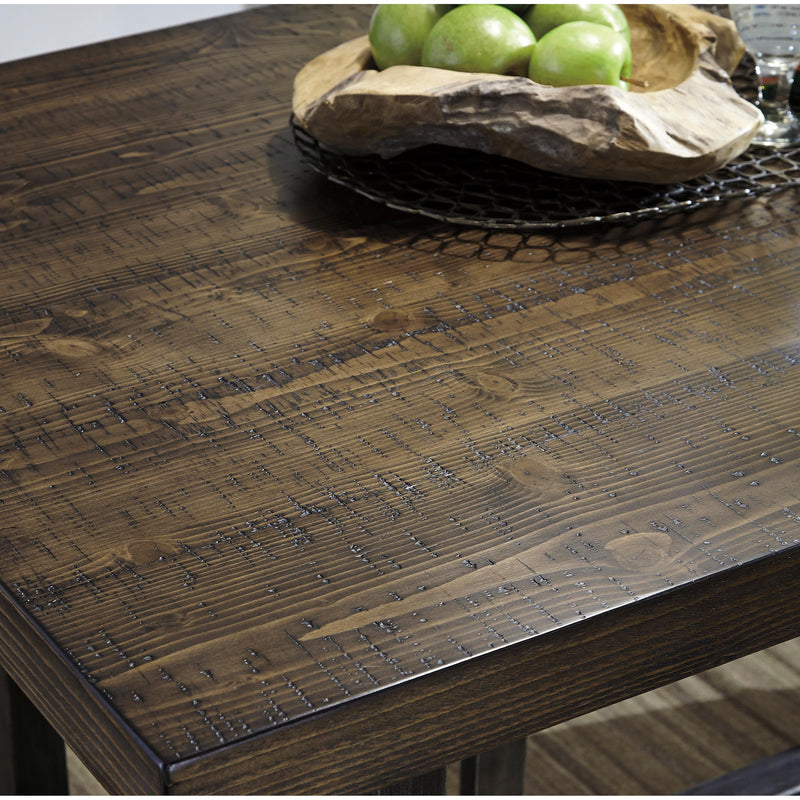 Signature Design by Ashley Kavara Counter Height Dining Table with Trestle Base D469-13 IMAGE 2