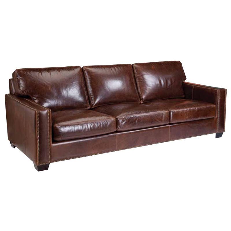 Leather Craft Caledon Stationary Leather Sofa Caledon Sofa IMAGE 1