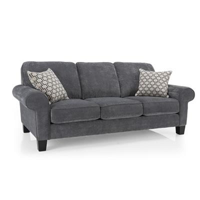 Decor-Rest Furniture Stationary Fabric Sofa 2323 Sofa IMAGE 1