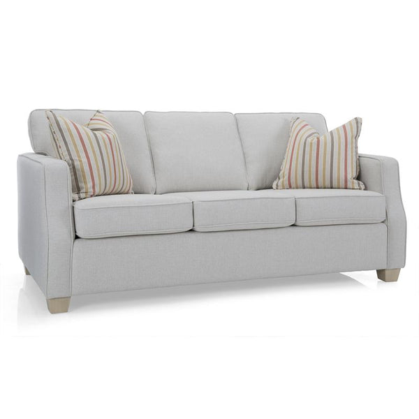Decor-Rest Furniture Stationary Fabric Sofa 2570 Sofa (Beige) IMAGE 1