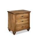 Durham Furniture Hudson Falls 3-Drawer Nightstand 111-203 IMAGE 1
