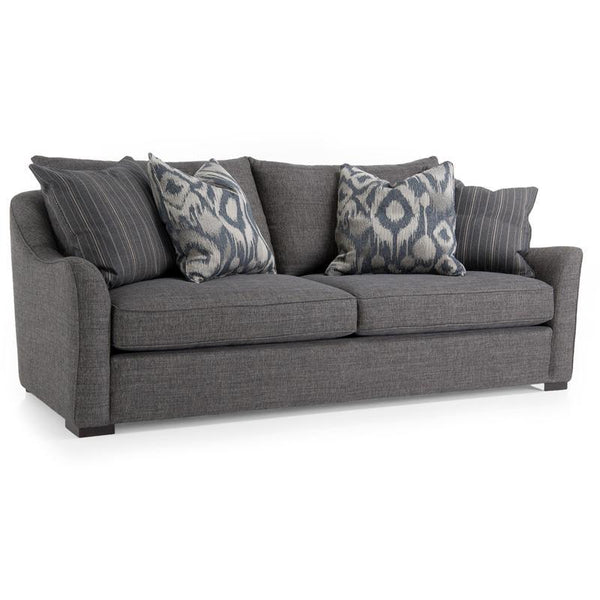 Decor-Rest Furniture Wilson Stationary Fabric Sofa 7112-S IMAGE 1