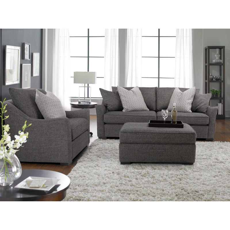 Decor-Rest Furniture Wilson Stationary Fabric Sofa 7112-S IMAGE 2