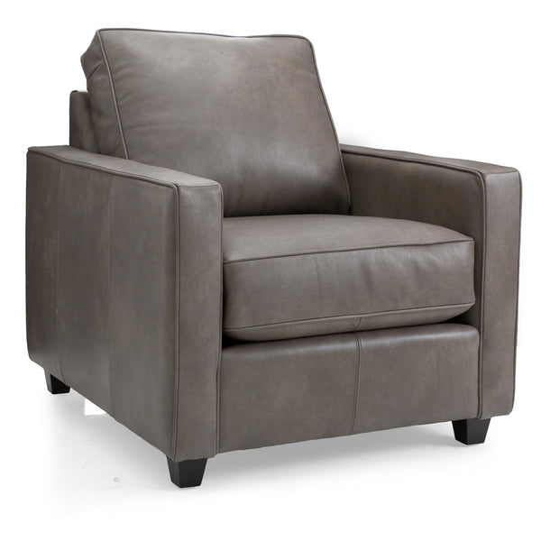 Decor-Rest Furniture Stationary Leather Chair 3855-C IMAGE 1