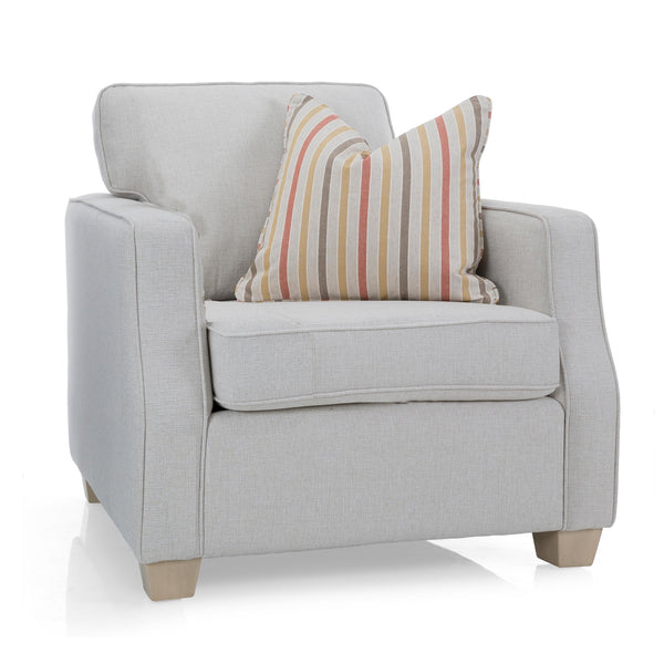 Decor-Rest Furniture Stationary Fabric Chair 2570 Chair IMAGE 1
