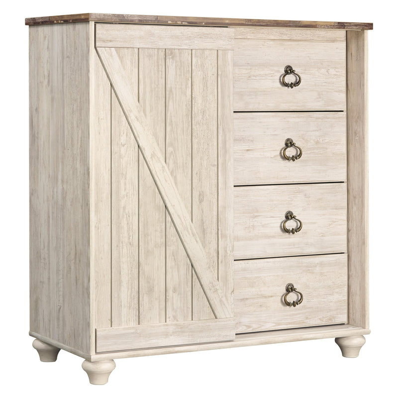 Signature Design by Ashley Willowton 4-Drawer Kids Chest B267-48 IMAGE 1