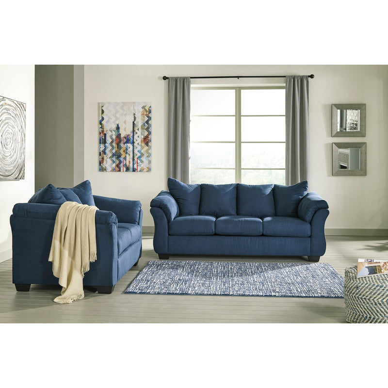 Signature Design by Ashley Darcy Stationary Fabric Loveseat 7500735 IMAGE 3