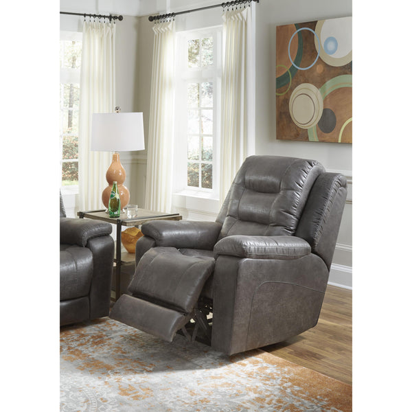 Palliser Leighton Power Leather Recliner with Wall Recline 41063-L9-ALFRESCO-SHADOW IMAGE 1