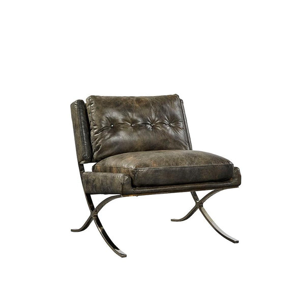Furniture Classics Stationary Leather Chair 17-01 IMAGE 1
