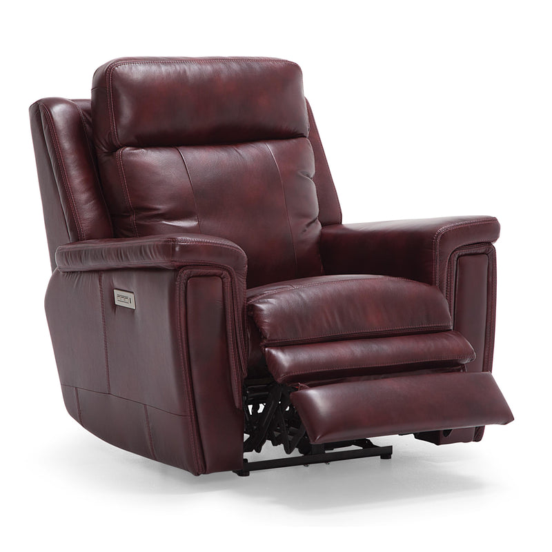 Palliser Asher Power Leather Recliner with Wall Recline 41065-L9-ALFRESCO-SEPIA IMAGE 8